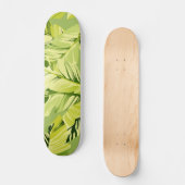 Banana-Blätter 5 Skateboard (Vorderseite)