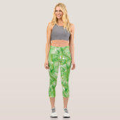 Banana-Blätter auf Capris (Vorderseite)