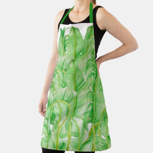 Banana-Blätter auf einer Schürze (InSitu)