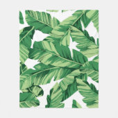 Banana-Blätter Fleecedecke (Vorderseite)