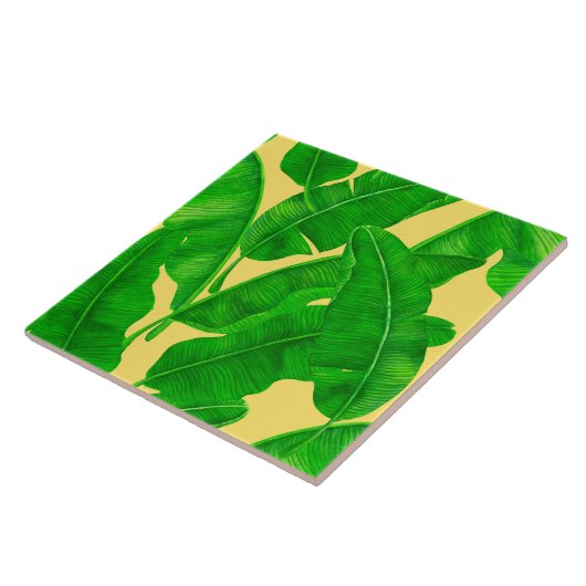 Banana-Blätter Fliese (Seite)