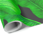 Banana-Blätter Geschenkpapier (Rolleneckpunkt)