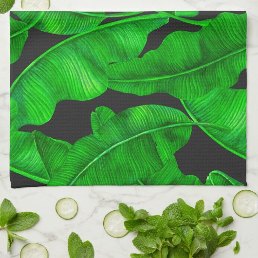 Banana-Blätter Geschirrtuch (Gefaltet)