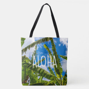 Banana-Blätter, Grove Farm Hawaiian Aloha Beach Ba Tasche
