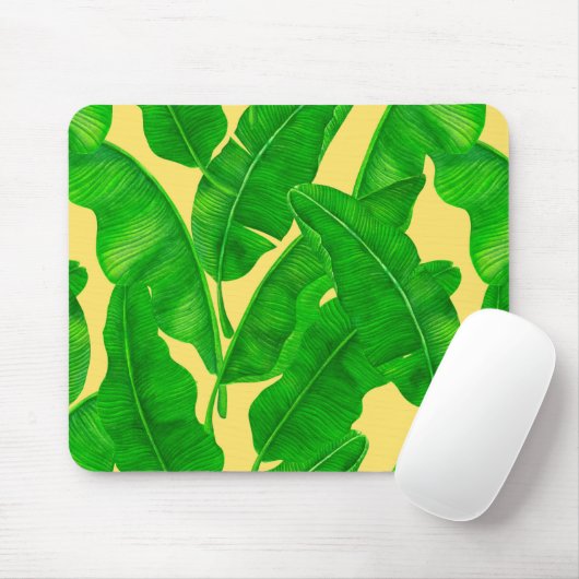 Banana-Blätter Mousepad (Mit Mouse)