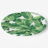 Banana-Blätter Pappteller (Schrägansicht)