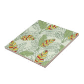 Banana Blätter Retro Dschungel Keramik Tile Fliese (Seite)