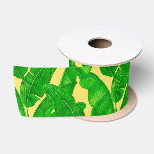 Banana-Blätter Satinband