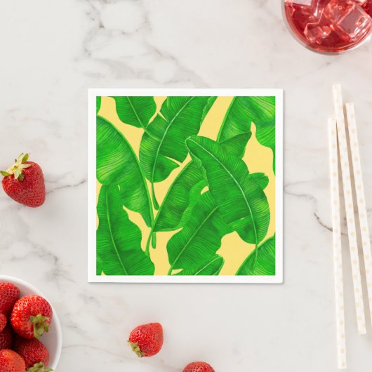 Banana-Blätter Serviette (Beispiel)