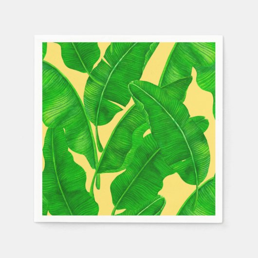 Banana-Blätter Serviette (Vorderseite)