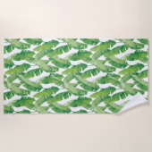 Banana-Blätter Strandtuch (Vorderseite)