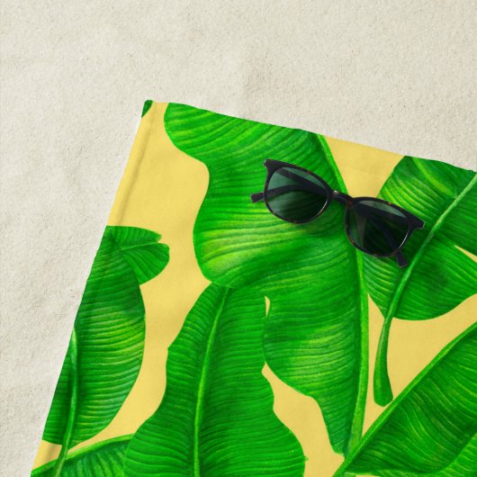 Banana-Blätter Strandtuch (Beispiel)