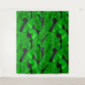 Banana-Blätter Wandteppich (Vorderseite)