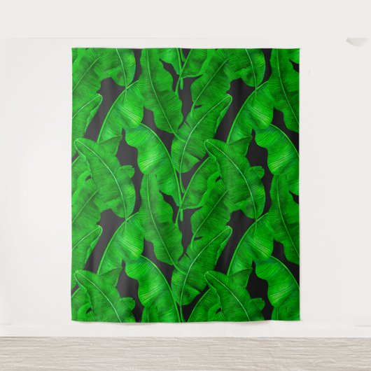 Banana-Blätter Wandteppich (Vorderseite)