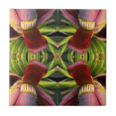 Banana-Blume Fliese (Vorderseite)