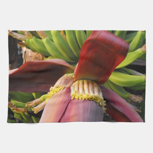 Banana-Blume Handtuch (Horizontal)