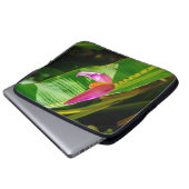 Banana-Blume, Limahuli Gardens, Kauai Wetsuit Laptopschutzhülle (Vorne Knopf)