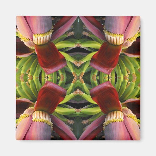 Banana-Blume Magnet (Vorne)