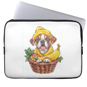 Banana Boxer - Funny Fruit Dog Laptopschutzhülle