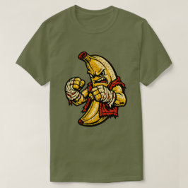 Banana Brawler — Vintage Retro Street Fighter  T-Shirt