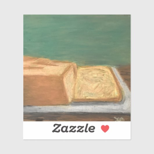 Banana Bread Aufkleber (Blatt)