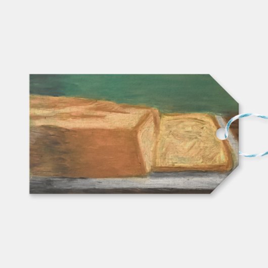 Banana Bread Geschenkanhänger (Vorderseite (Horizontal))