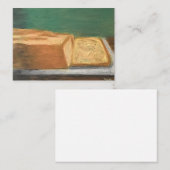 Banana Bread Mitteilungskarte (Vorne/Hinten)