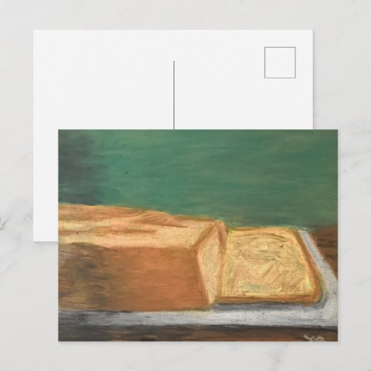 Banana Bread Postkarte (Vorne/Hinten)