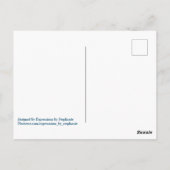 Banana Bread Recipe Postkarte (Rückseite)