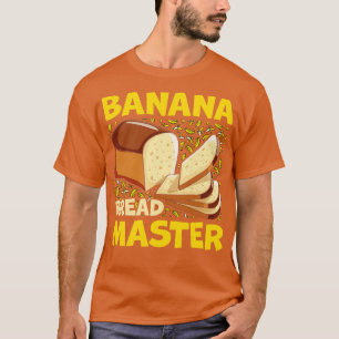 Banana Brot Rezept Schokolade Chip Nuts Vegan T-Shirt
