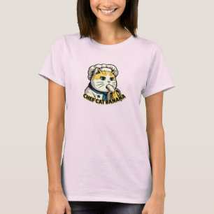 Banana Buffet Koch Cat - Kulinarisch T-Shirt