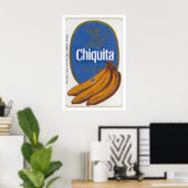 Banana Bunch - Matchbox Print - Aesthetic Wall Art Poster (Heimbüro)