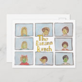 Banana Bunch Postkarte (Vorne/Hinten)