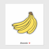 Banana Bunch Sticker (Blatt)