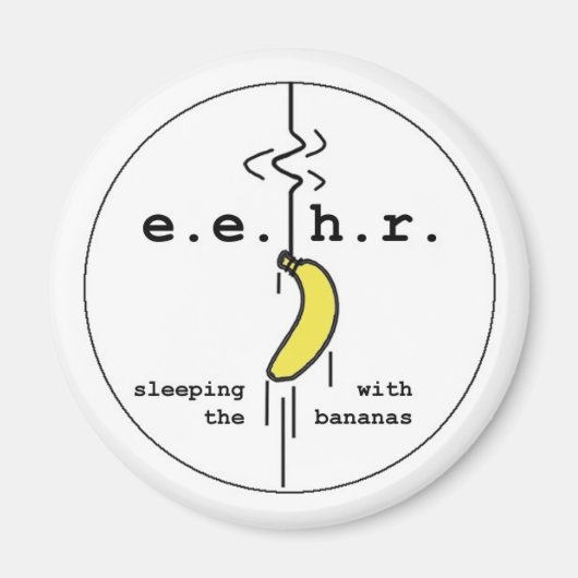 Banana Bungee Jump Magnet (Vorne)