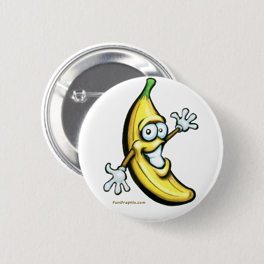 Banana Button (Vorne & Hinten)