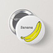 Banana Button (Vorne & Hinten)