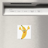 Banana Cartoon Design Magnet (In Situ (Geschirrspüler))