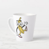 Banana-Cartoon Milchtasse (Linke Ecke)