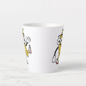 Banana-Cartoon Milchtasse (Vorderseite)