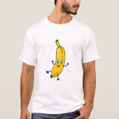 Banana-Cartoon T-Shirt (Vorderseite)