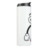 Banana-Cartoon Thermosbecher (Nach links gedreht)