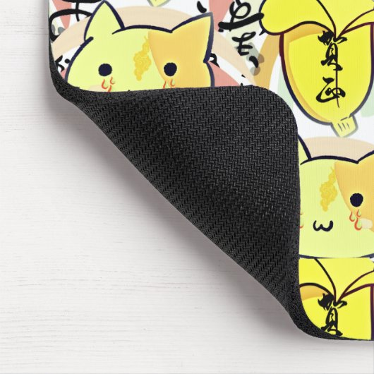 Banana Cat Sad Funny Mousepad (Ecke)