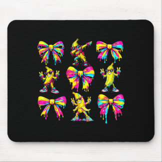 Banana coquette bow drip kids men women youth boys mousepad