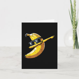 Banana Dab Sonnenbrille Niedlich Fruit Dance Boys Karte