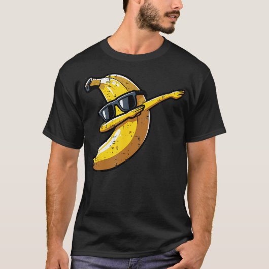 Banana Dab Sunglasses Cute Fruit Dance Boys Kids M T-Shirt (Vorderseite)
