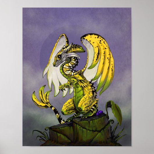 Banana Dragon 11x14 (4x6 und höher) Poster (Vorne)
