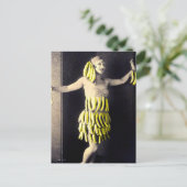 Banana Dress Postkarte (Stehend Vorderseite)