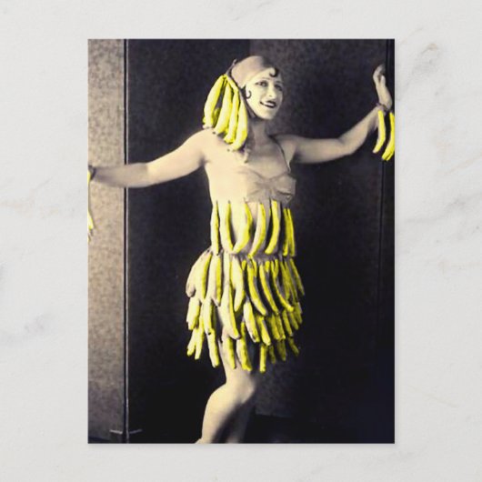 Banana Dress Postkarte (Vorderseite)