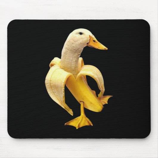 Banana Duck Meme Mousepad (Vorne)